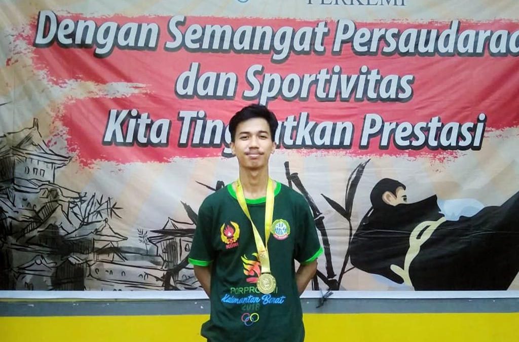 Medali Emas pada Pekan Olahraga Provinsi Kalbar 2018